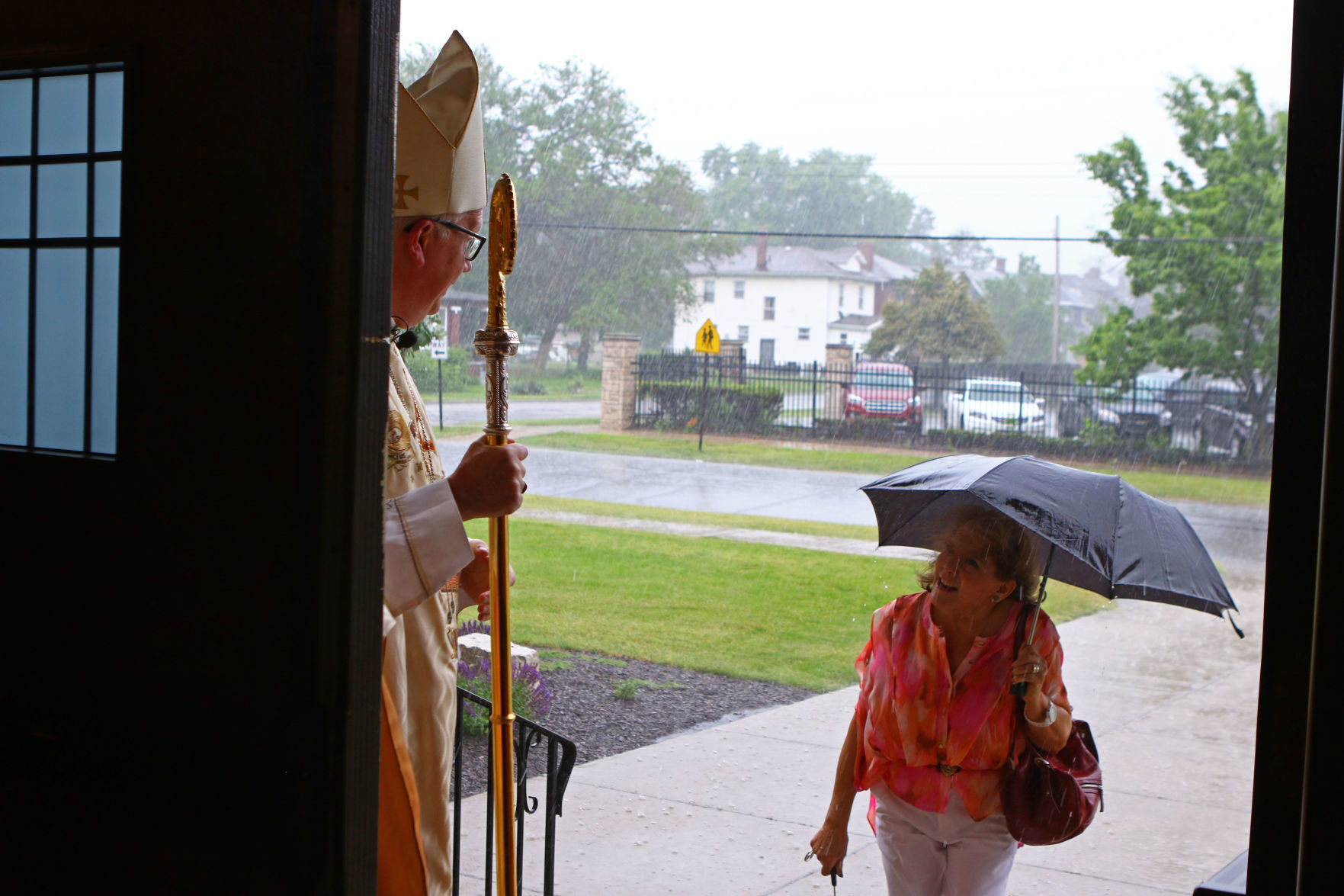 Bishop Hying's final mass